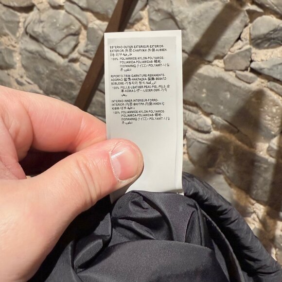 Versace Black Nylon Greca Print Logo Rucksack Drawstring Bag - Picture 12 of 12